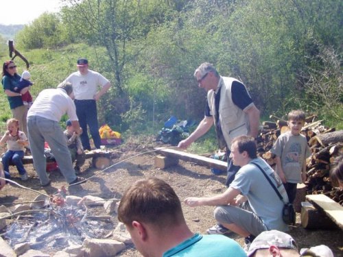 Otvírání studánky - 30.4.2005